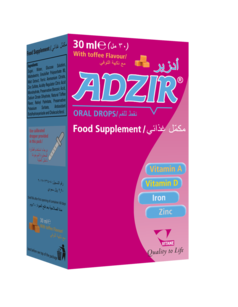 أدزير قطرات للأطفال 30 مل /أنكليزي